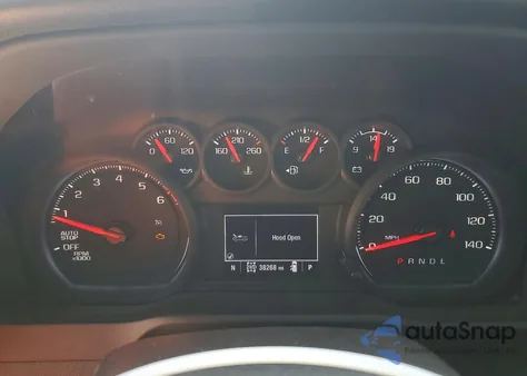 2022 Chevrolet Silverado K1500 Custom z USA, uszkodzony, nr VIN 3GCPDBEK1NG635675